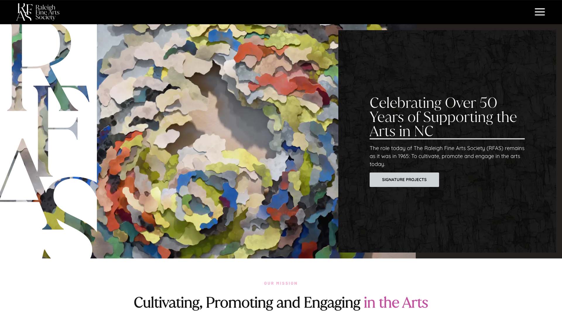 "Raleigh Fine Arts Society Case Study" Featured Image