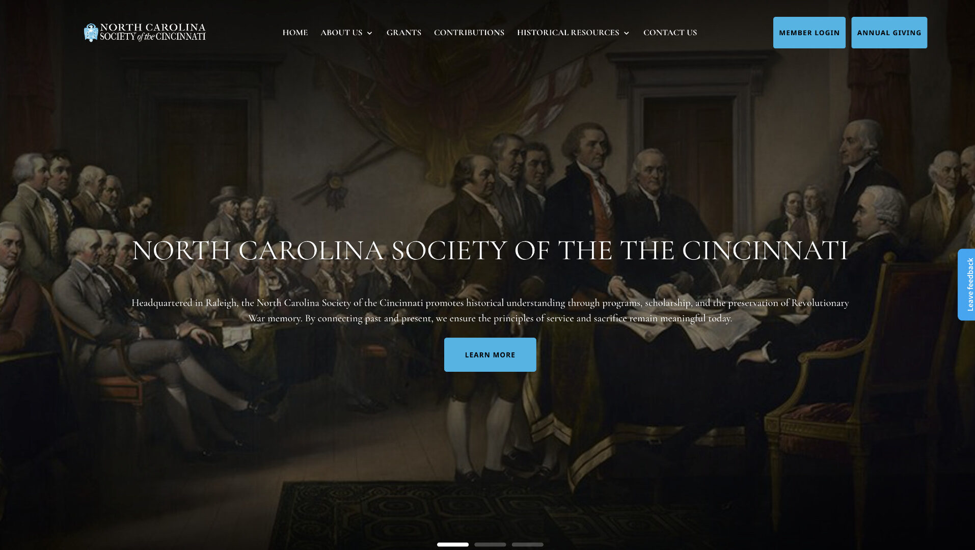 NC Society of the Cincinnati Case Study